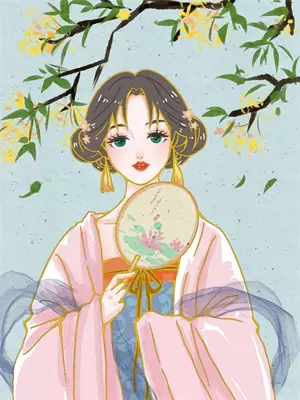 山村幽静美句