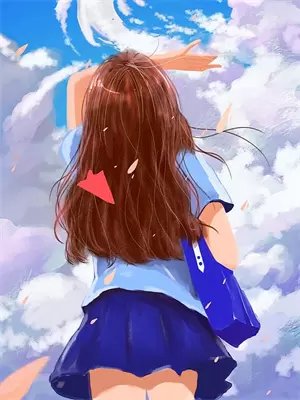 如此，婉仪同学闯了进来